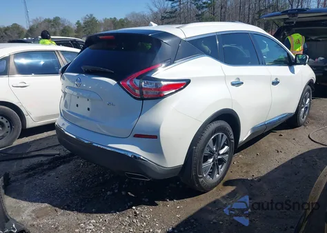 2016 Nissan Murano Sl from USA, damaged, VIN 5N1AZ2MG5GN126361
